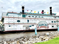 루이지애나 수상 카지노, 1억 달러 규모의 지상 도박장 착공