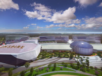 인스파이어 카지노 복합리조트, 내달 상량식 2023년 개장 예정