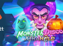 Swintt, 할로원 테마 슬롯게임 몬스터 디스코 XtraHold 출시