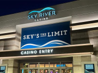 코나미 게이밍, 캘리포니아 새크라멘토의 스카이 리버 카지노에 캐시리스 배치