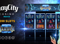 지트로, 멕시코 플레이시티 카지노에 마이티 해머 슬롯 200대 공급
